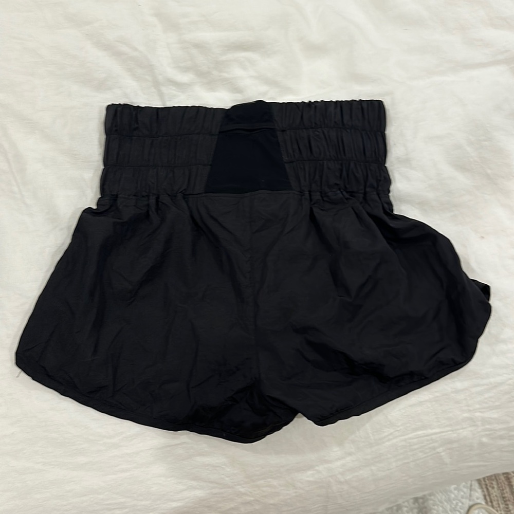 FP movement black athletic shorts